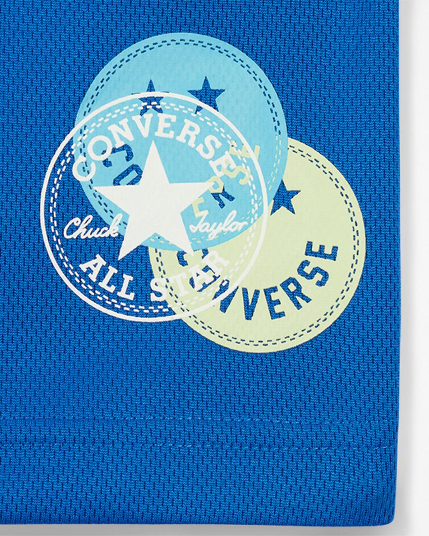 Boys' Converse Logo Smiley Mesh Shorts Royal | AU 30E56X